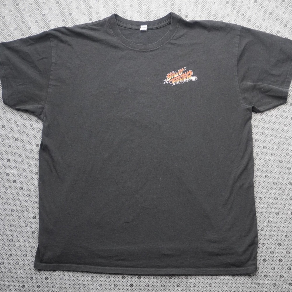 Street Fighter Characters Graphic T Shirt Brisco Brand Mens Size 2XL